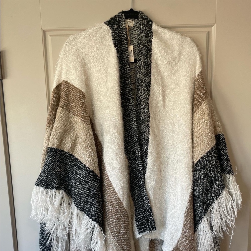 World market poncho